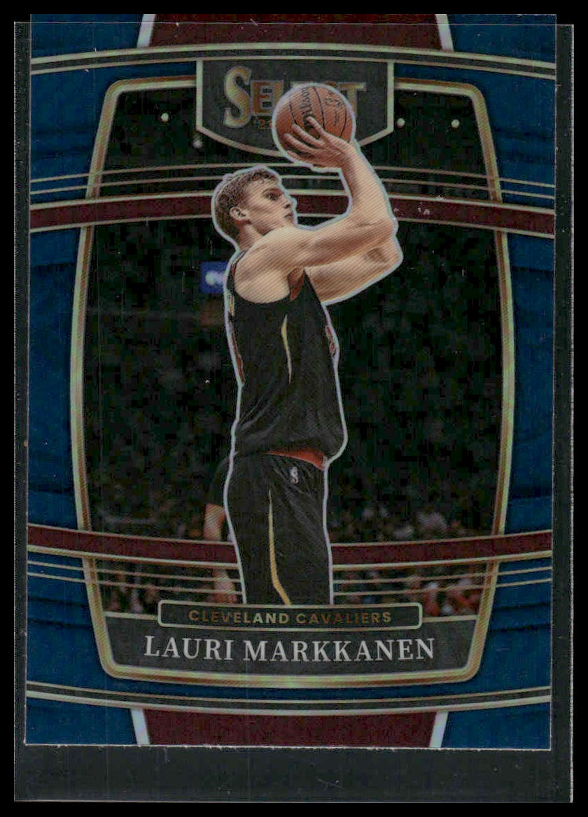 2021 Panini Select #90 Lauri Markkanen Blue Prizm