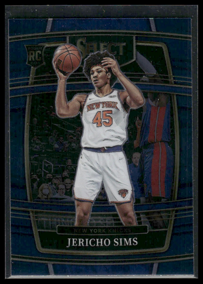 2021 Panini Select #87 Jericho Sims Blue Rookie