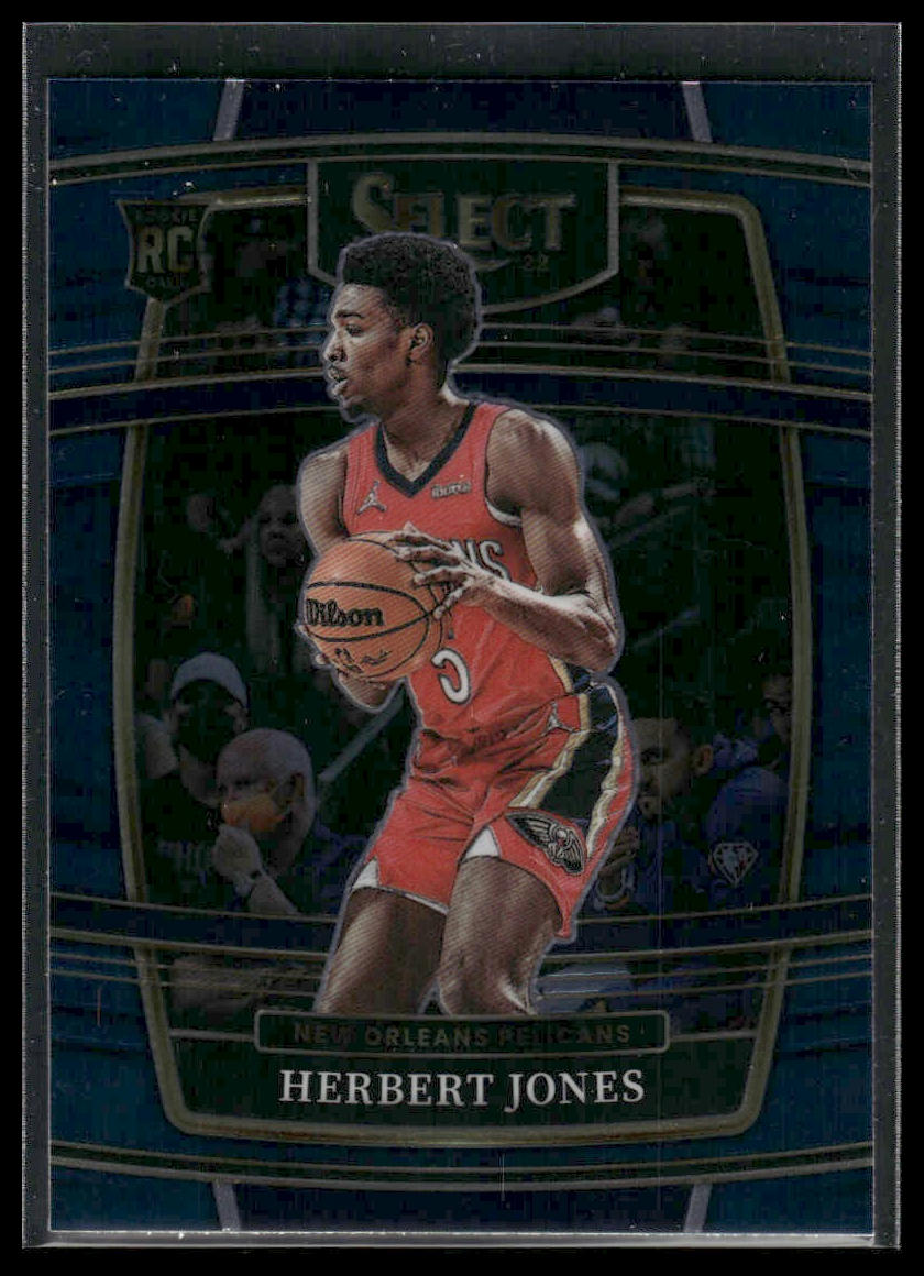 2021 Panini Select #45 Herbert Jones Blue Rookie