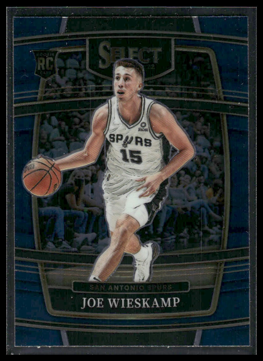 2021 Panini Select #18 Joe Wieskamp Blue Rookie