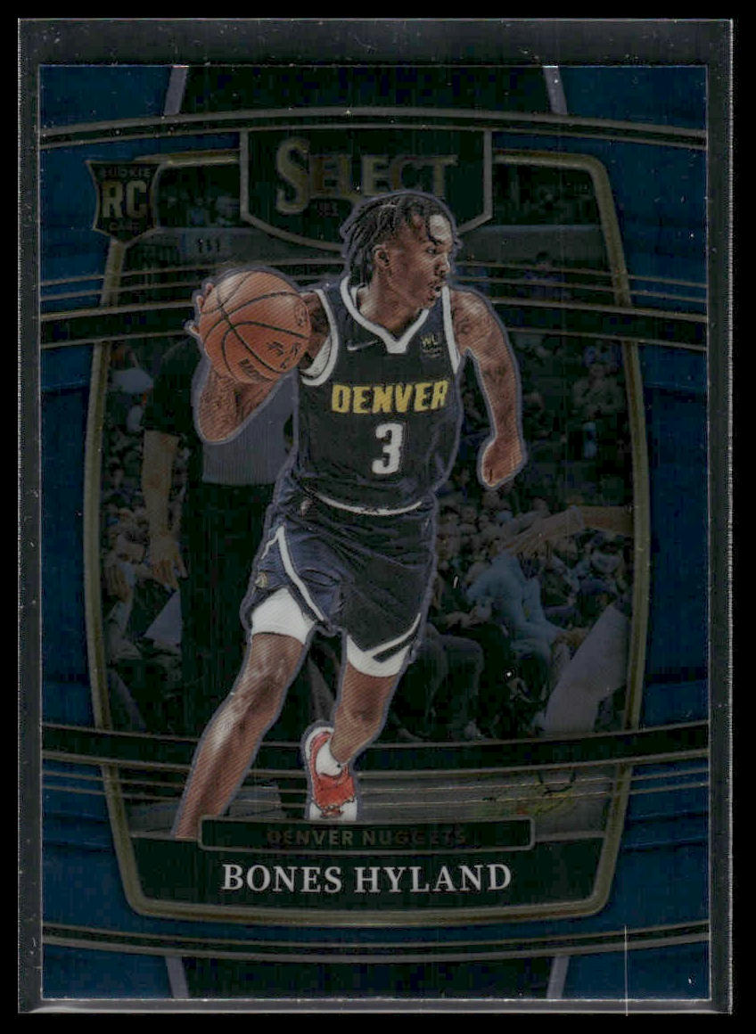 2021 Panini Select #79 Bones Hyland Blue Rookie