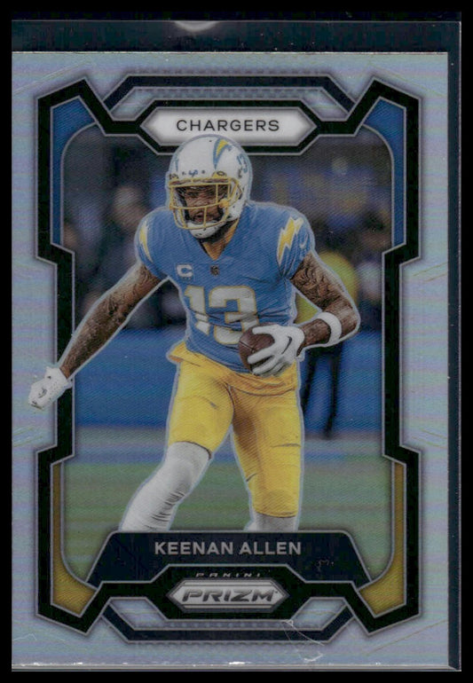 2023 Panini Prizm #159 Keenan Allen Silver Prizm