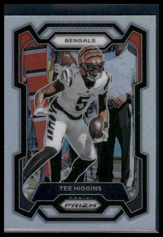 2023 Panini Prizm #61 Tee Higgins Silver Prizm