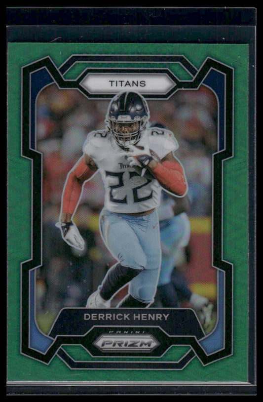 2023 Panini Prizm #284 Derrick Henry Green Prizm