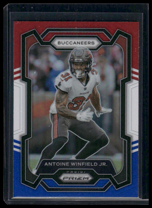 2023 Panini Prizm #275 Antoine Winfield Jr. Red/White/Blue Prizm