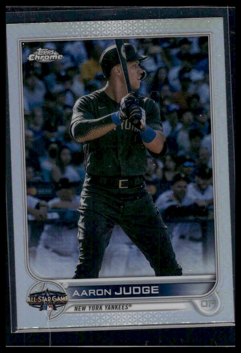 2022 Topps Chrome Update #ASG-19 Aaron Judge 2022 MLB All-Star Game Refractor