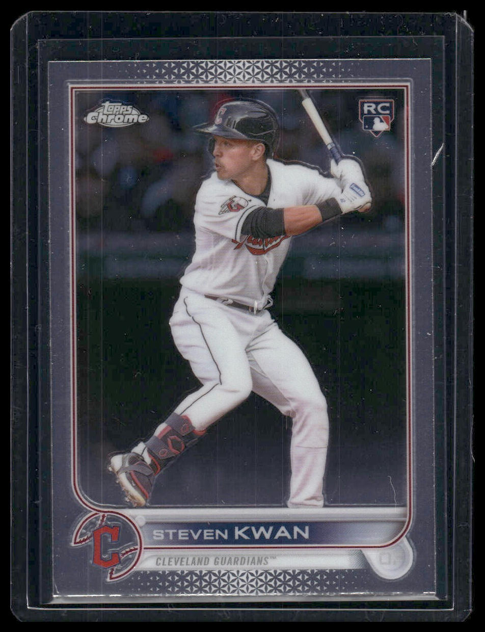 2022 Topps Chrome Update #USC85 Steven Kwan Rookie