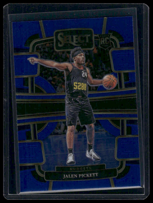 2023 Panini Select #68 Jalen Pickett Blue Rookie