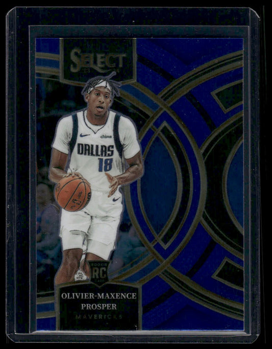 2023 Panini Select #112 Oliver-Maxence Prosper Blue Rookie