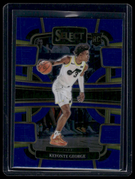 2023 Panini Select #75 Keyonte George Blue Rookie