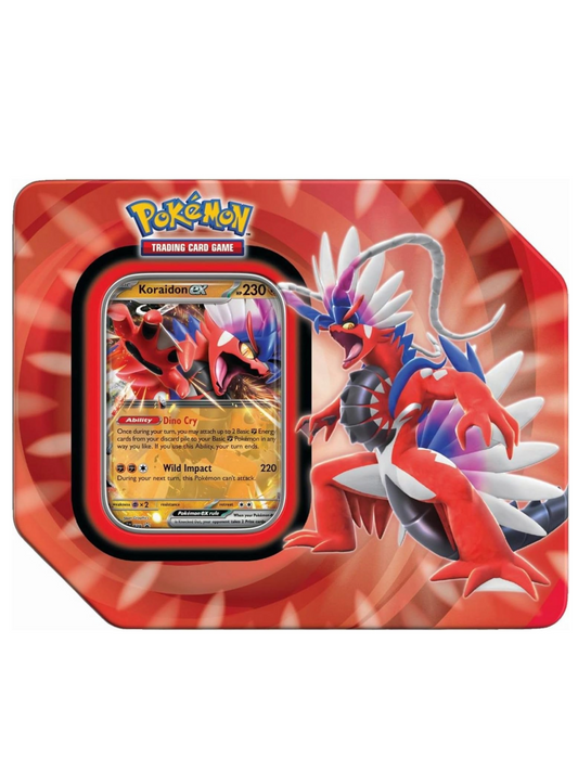 Pokémon TCG: Paldea Legends Tin (Koraidon ex)