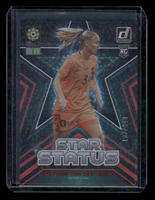 2023 Donruss FIFA Women's World Cup #16 Stefanie Van Der Gragt Star Status /299