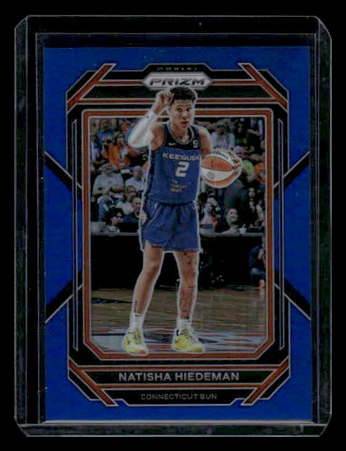 2023 PaniniPrizm WNBA #126 Natasha Hiedeman Blue Prizm /175