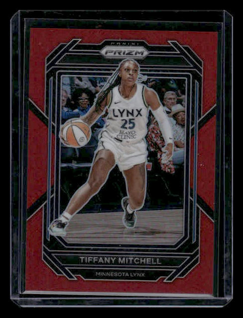 2023 Panini Prizm WNBA #82 Tiffany Mitchell Red /199