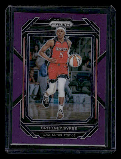 2023 Panini Prizm WNBA #67 Brittney Sykes Purple Prizm /149