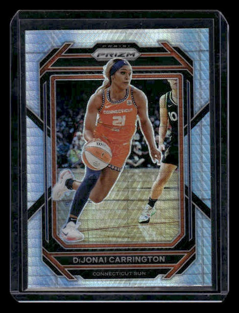 2023 Panini Prizm WNBA #1 DiJonai Carrington Hyper Prizm