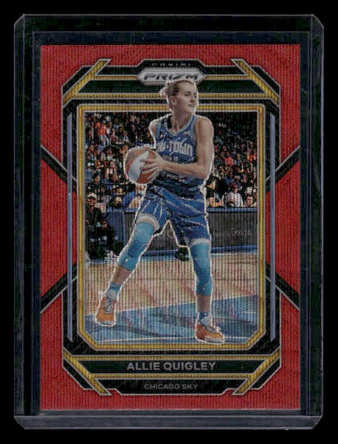 2023 Panini Prizm WNBA #35 Allie Quigley Red Wave