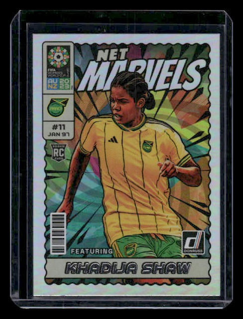 2023 Donruss FIFA Women's World Cup #13 Khadija Shaw Net Marvels