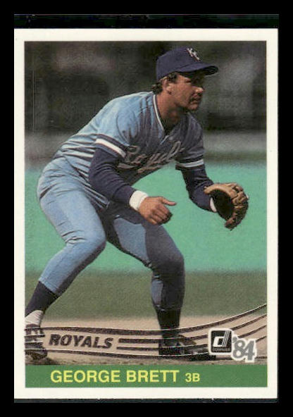 1984 Donruss 84 #53 George Brett