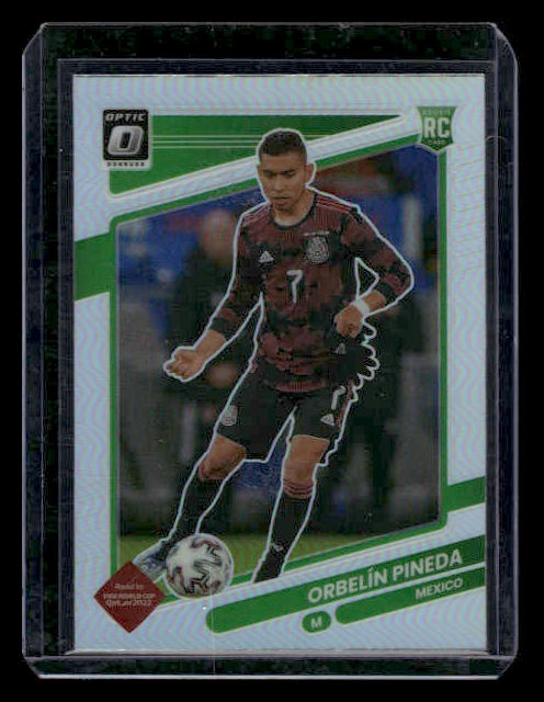 2021 Donruss Optic FIFA Road to Qatar 2022 #88 Orbelin Pineda Prizm RC