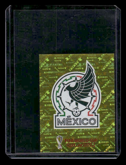 2022 FIFA World Cup Qatar 2022 #MEX 2 Gold Foil Sticker