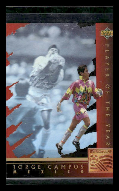 1994 Upper Deck World Cup USA #WC6 Jorge Campos Player of the Year Hologram