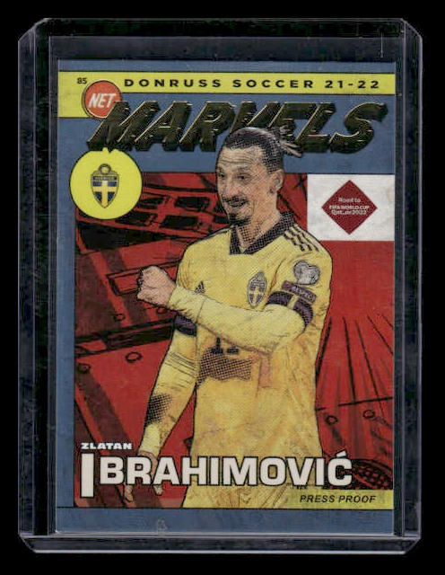 2021 Donruss #17 Zlatan Ibrahimovic Net Marvels