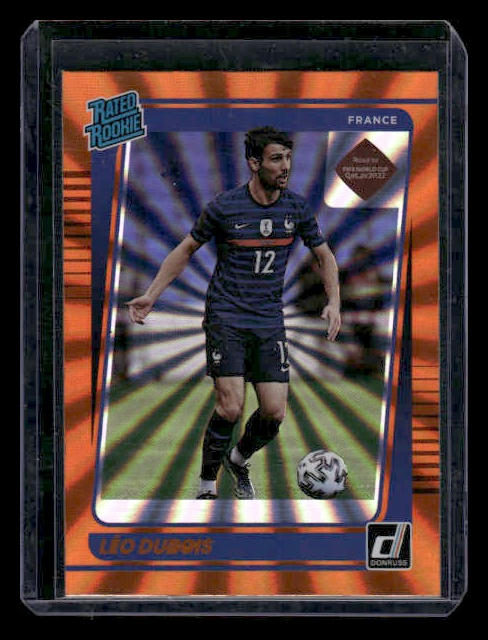 2021 Donruss Road to FIFA World Cup Qatar #177 Leo Dubois Orange Rated Rookie