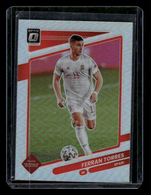 2021 Donruss Optic #145 Ferran Torres Road to World Cup Prizm