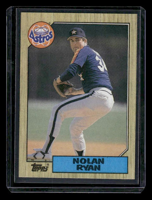 1987 Topps #757 Nolan Ryan