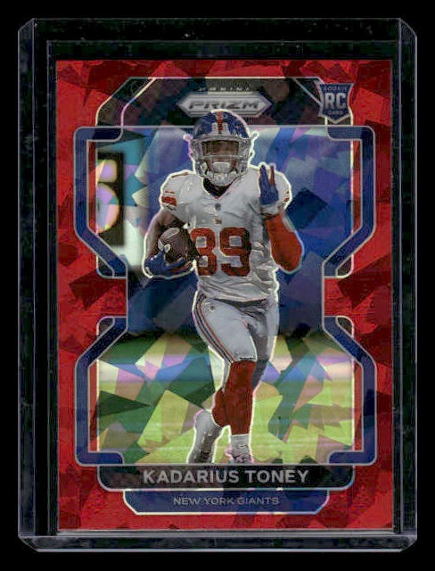 2021 Panini Prizm #342 Ladarius Toney Red Ice