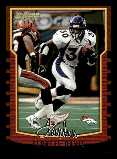 2000 Bowman Chrome #124 Terrell Davis