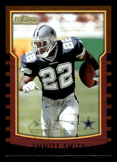 2000 Bowman Chrome #123 Emmitt Smith