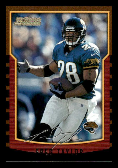 2000 Bowman Chrome #118 Fred Taylor