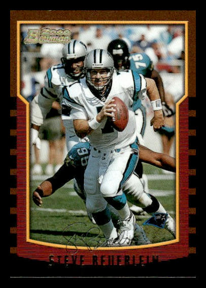 2000 Bowman Chrome #107 Steve Beuerlein