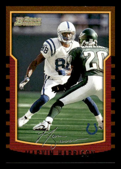 2000 Bowman Chrome #102 Marvin Harrison