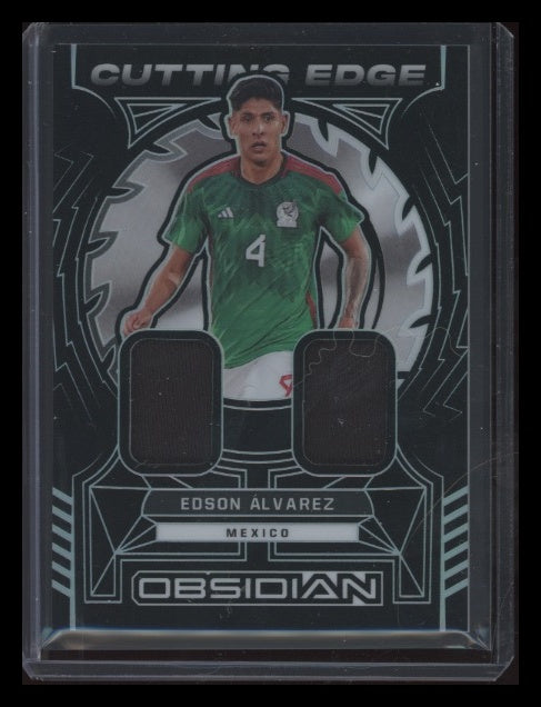 2023 Panini Obsidian #CE-EAZ Edson Alvarez Cutting Edge 35/199