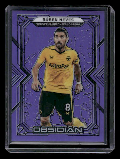 2022 Panini Obsidian #108 Ruben Neves Electric Etch Purple 21/25