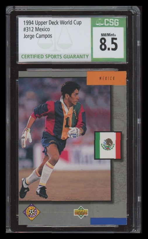 1994 Upper Deck World Cup Contenders #312 Jorge Campos CSG 8.5