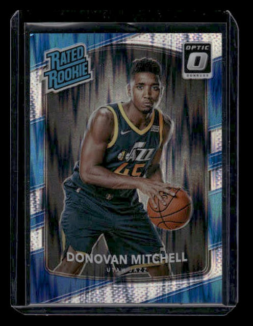 2017 Panini Donruss Optic #188 Donovan Mitchell Rated Rookie Shock (C) ***