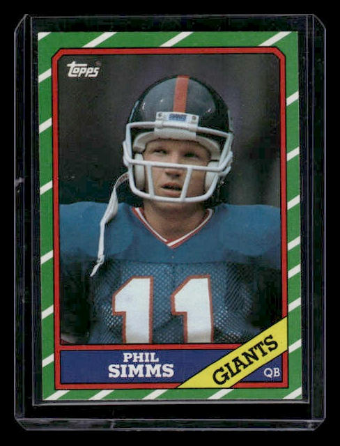 1986 Topps #138 Phil Simms