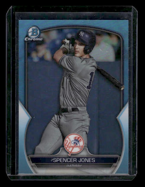 2023 Bowman Draft #BDC-19 Spencer Jones Sky Blue